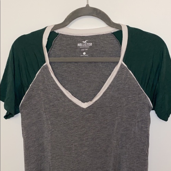Gray and Green Tee - Picture 2 of 4